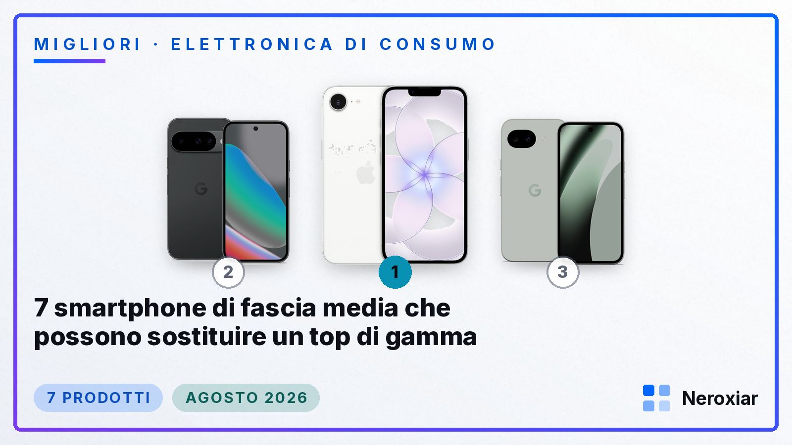 7 smartphone di fascia media che possono sostituire un top di gamma (Agosto 2026)