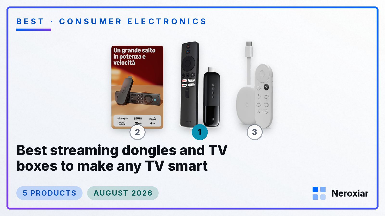 Best streaming dongles and TV boxes to make any TV smart (August 2026)