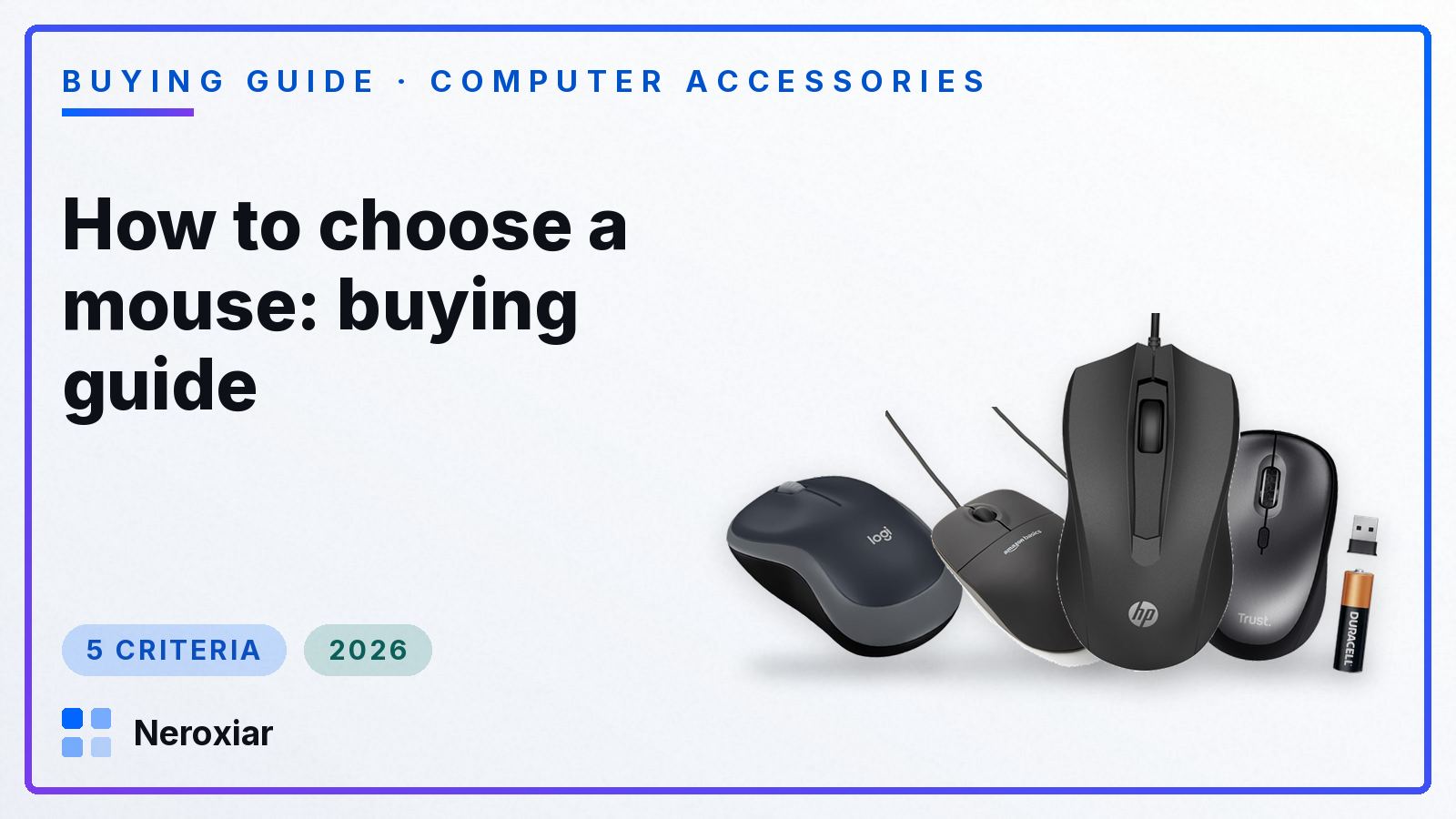 How to choose a mouse: buying guide (2026)