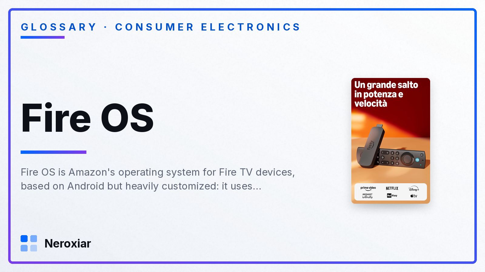 What is Fire OS, the operating system behind Amazon's Fire TV devices