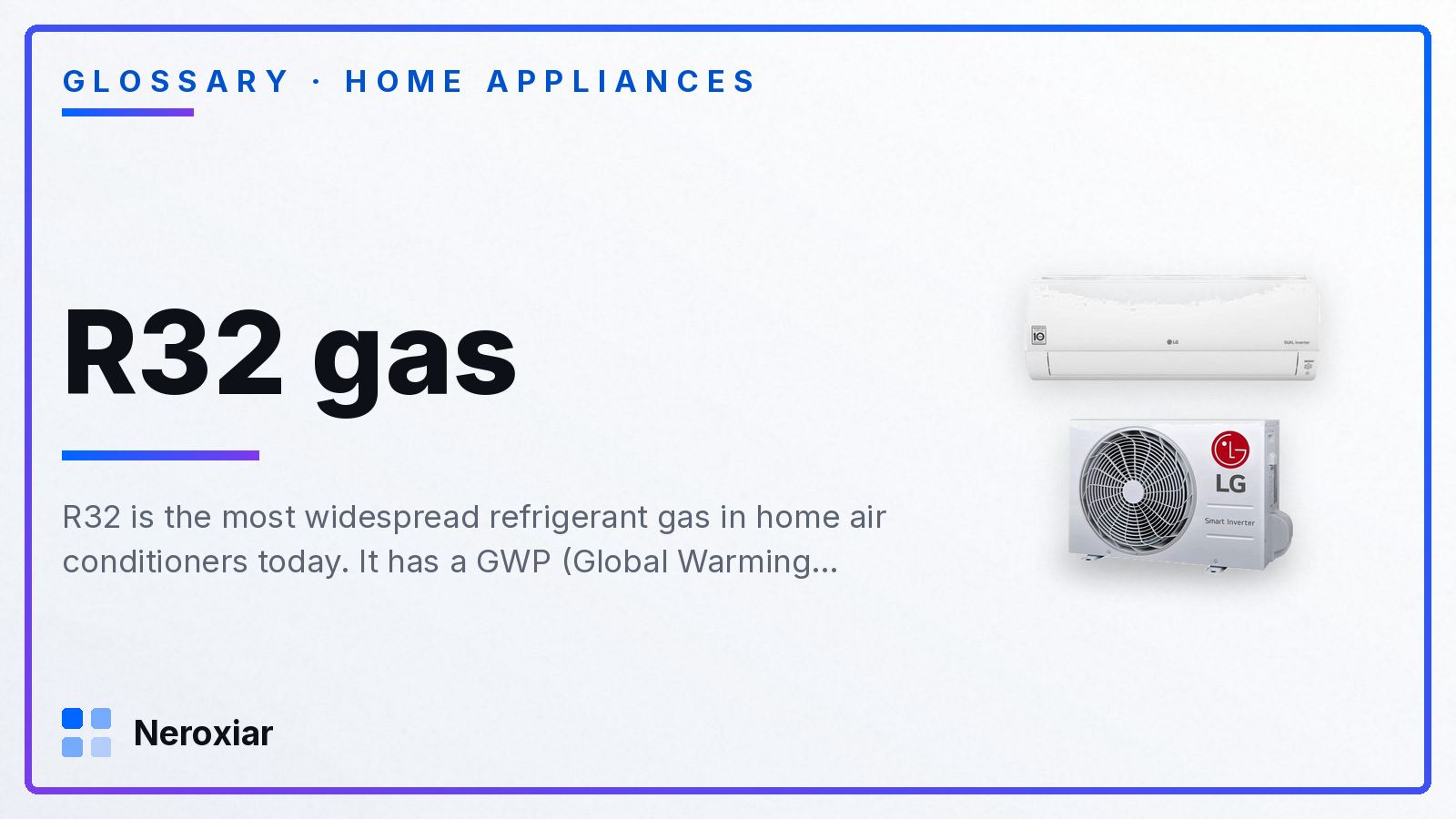 What is R32 gas in air conditioners