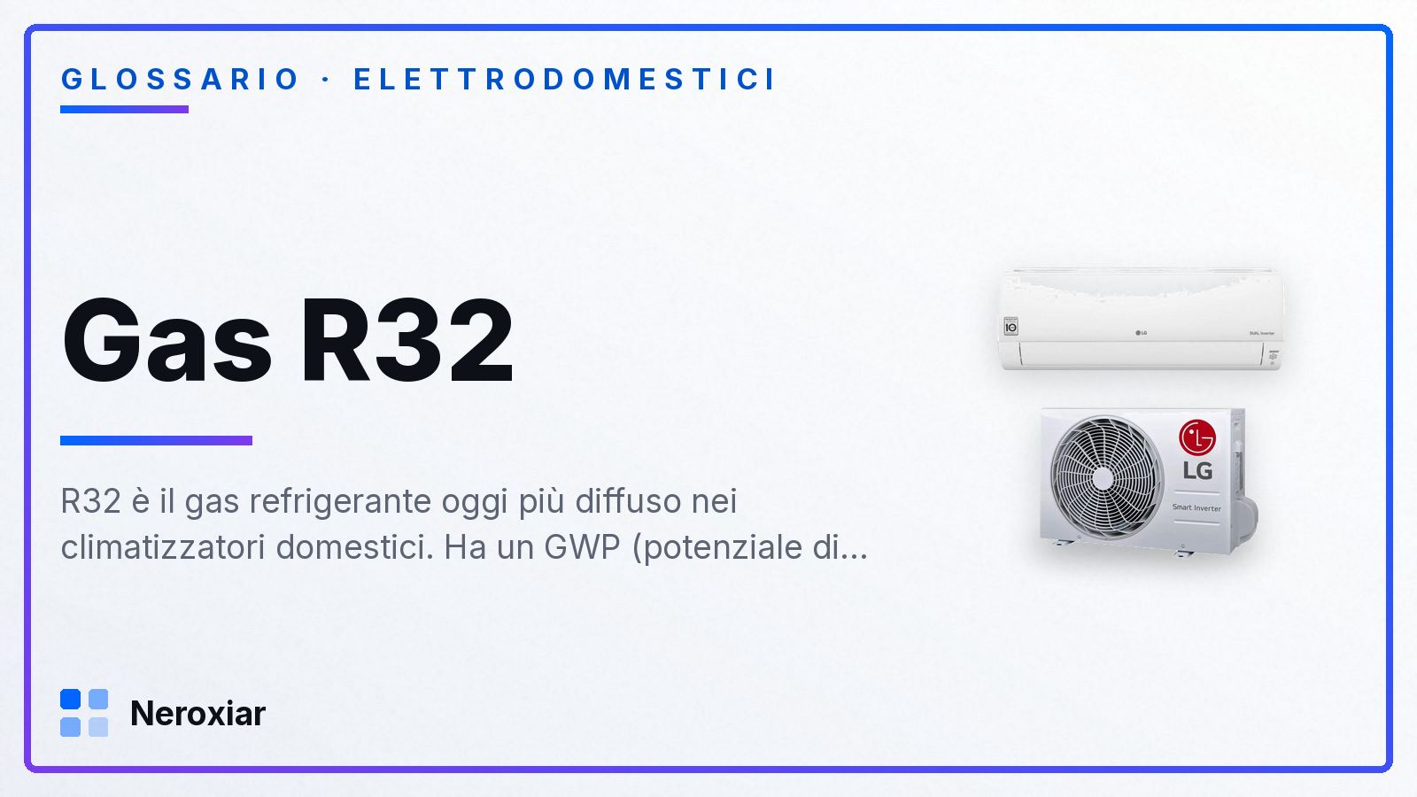 Cos'è il gas R32 dei climatizzatori
