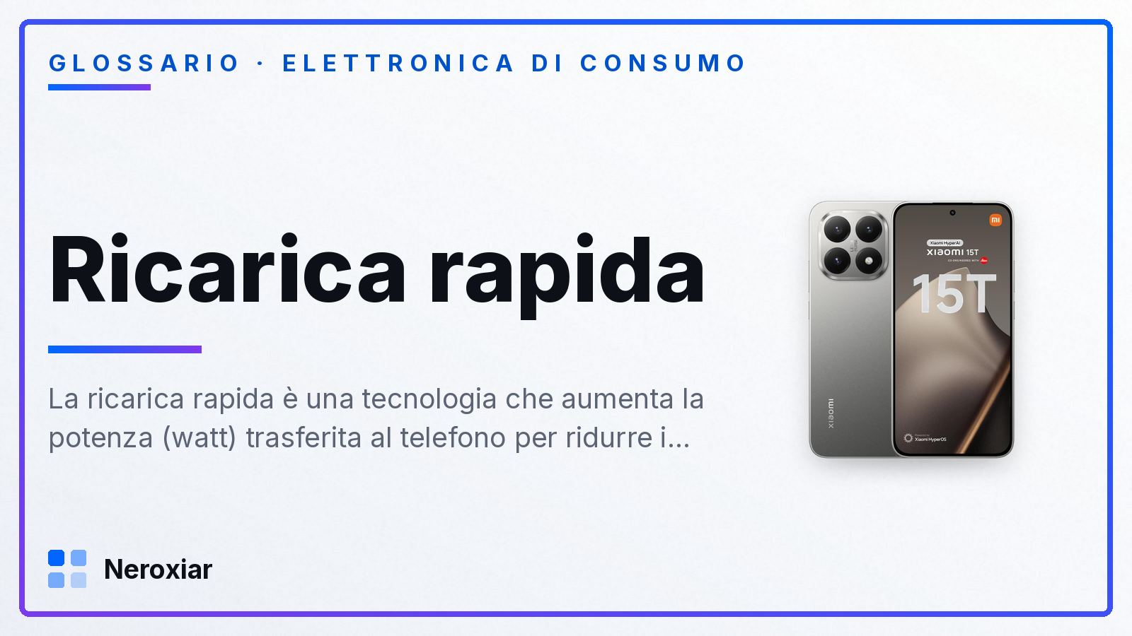 Cos'è la ricarica rapida (e i watt spiegati)