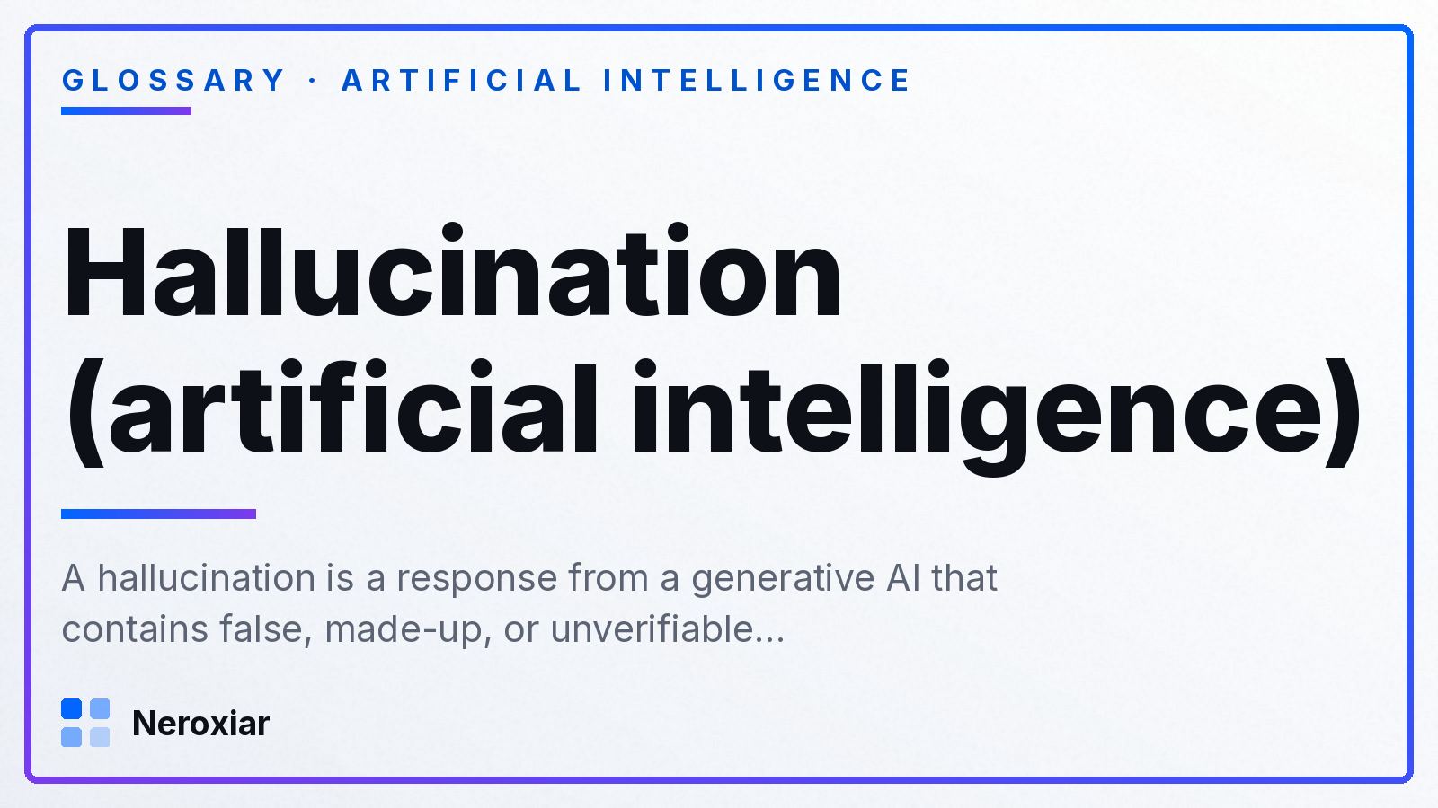 What are AI hallucinations