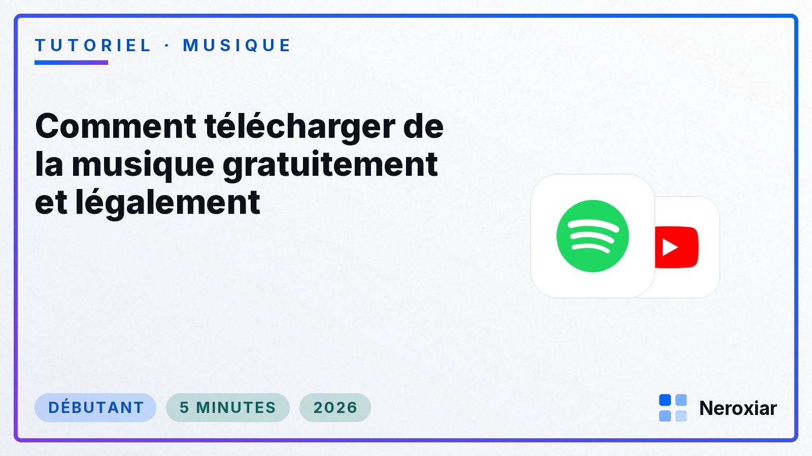Comment télécharger de la musique gratuitement et légalement (2026)